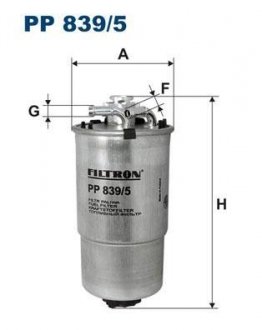 Фільтр палива FILTRON PP839/5 (фото 1)
