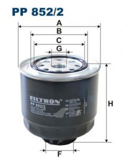 Фільтр палива FILTRON PP852/2