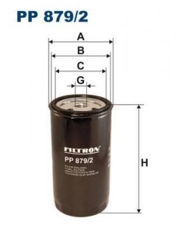Топливный фильтр FILTRON PP879/2 (фото 1)