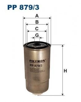 Фільтр палива FILTRON PP879/3