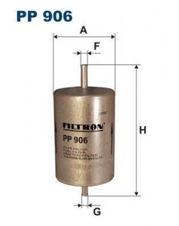Фільтр палива FILTRON PP906 (фото 1)