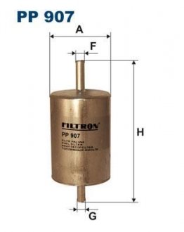Топливный фильтр FILTRON PP907 (фото 1)