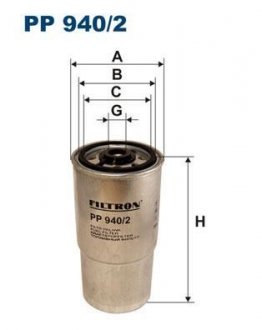 Топливный фильтр FILTRON PP940/2 (фото 1)