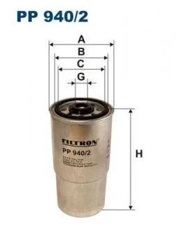 Фільтр палива FILTRON PP940/2