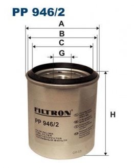 Топливный фильтр FILTRON PP946/2 (фото 1)