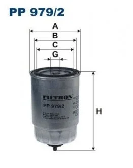 Фільтр палива FILTRON PP979/2