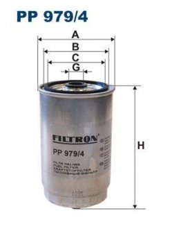 Топливный фильтр FILTRON PP979/4 (фото 1)