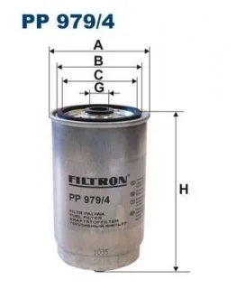Фільтр палива FILTRON PP979/4
