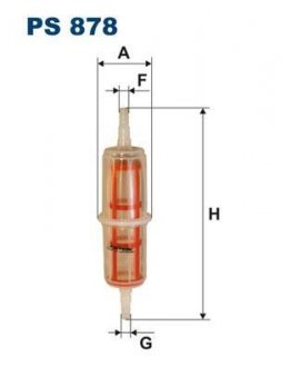 Фільтр палива FILTRON PS 878