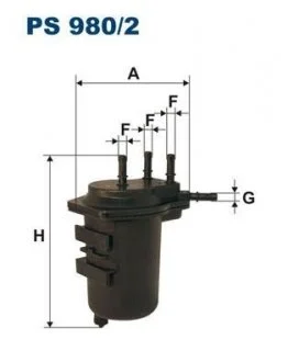 Фільтр палива FILTRON PS980/2