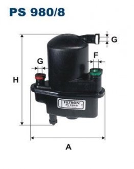 Фільтр палива FILTRON PS980/8