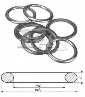 Ущільнююче кільце Fischer Automotive One (FA1) 039810100 (фото 1)