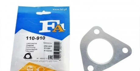Прокладка труби вихлопної Fischer Automotive One (FA1) 110-910