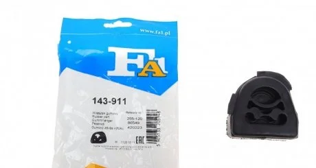 Кріплення гумове Fischer Automotive One (FA1) 143-911