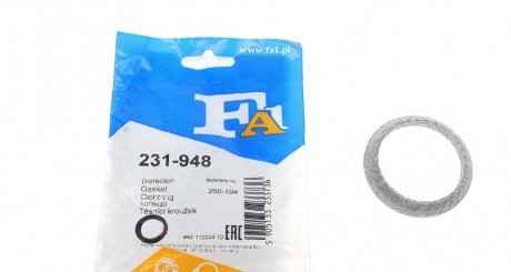 Уплотнительное кольцо, труба выхлопного газа Fischer Automotive One (FA1) 231-948