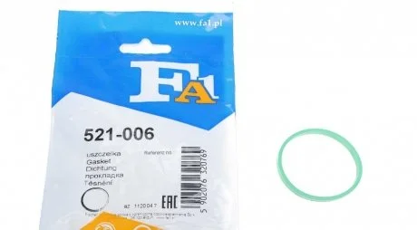 Прокладка впускного колектора Fischer Automotive One (FA1) 521-006