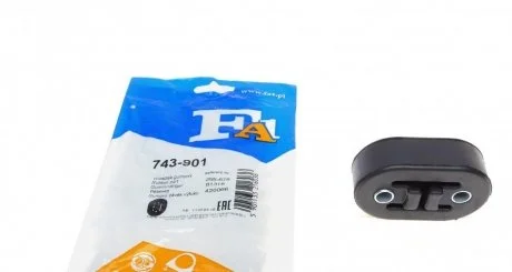 Кріплення глушника (гума) Ford Transit 94-00/Hyundai H1/H100 93-00 Fischer Automotive One (FA1) 743-901