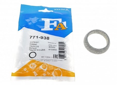 Уплотнительное кольцо TOYOTA (выр-во) Fischer Automotive One (FA1) 771-938 (фото 1)