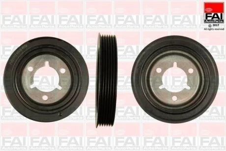 Шків, колінчатий вал Fischer Automotive One (FA1) FVD1012