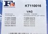 Комплект прокладок из разных материалов Fischer Automotive One (FA1) KT110016 (фото 6)