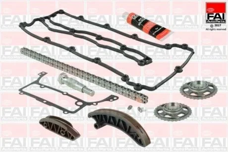 Комплект ланцюга приводу розподільного валу Fischer Automotive One (FA1) TCK227