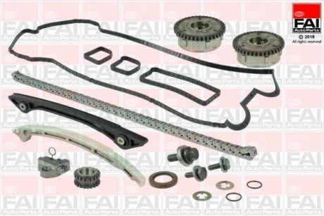 Комплект ГРМ (цепь + элементы)) FORD LAND ROVER Fischer Automotive One (FA1) TCK288LVVT