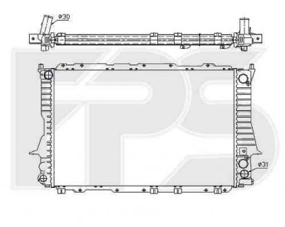 РАДИАТОР FPS 12 A458 (фото 1)