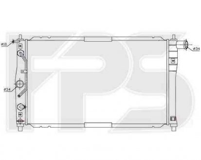 РАДИАТОР FPS 22 A684