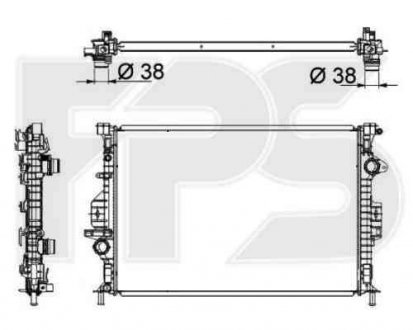 РАДИАТОР FPS 28 A255