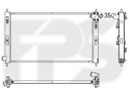 Радіатор FPS 48 A1155