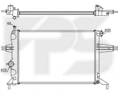 РАДИАТОР FPS 52 A314 (фото 1)