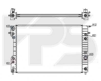 РАДИАТОР FPS 52 A319
