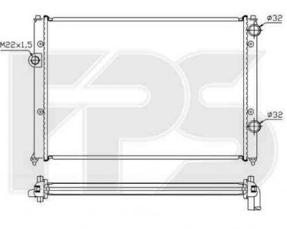 Радіатор FPS 74 A446