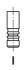 Випускний клапан (35,8x8x145,8мм) RVI MIDLUM, PREMIUM 2, VOLVO 8700, 8900, B6, B7, FE, FE II, FL II, FL III, DEUTZ FAHR AGROTRON X D7E240-TCD2013L64V 01.91- FRECCIA R6760BMCR (фото 1)