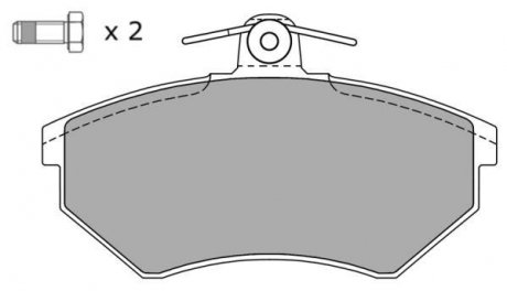 Колодки тормозные FREMAX FBP-0810