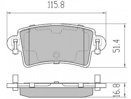 Колодки тормозные FREMAX FBP-1275