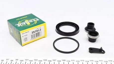 Ремкомплект переднього гальмівного супорта CITROEN JUMPY 95-07, FIAT SCUDO 95-07 FRENKIT 257012