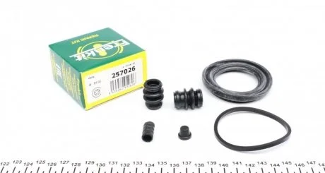Ремкомплект переднього гальмівного супорта Hyundai Sonata EF 98-04, NISSAN JUKE 10-н.в.. FRENKIT 257026