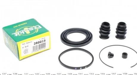 Ремкомплект переднього гальмівного супорта OPEL FRONTERA A 92-98, FRONTERA B 98-03 FRENKIT 260016