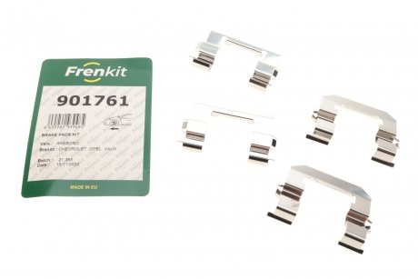 Комплектующие, колодки дискового тормоза FRENKIT 901761 (фото 1)