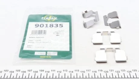 Комплект приладдя, накладка дискового гальма FRENKIT 901835