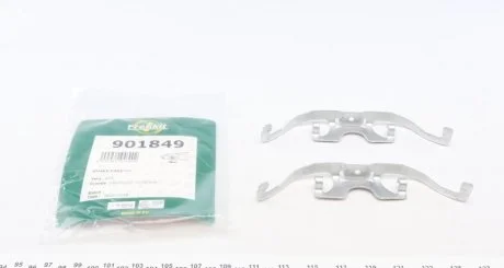 Комплект приладдя, накладка дискового гальма FRENKIT 901849