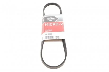 Пасок поліклиновий /825 Gates 4PK823