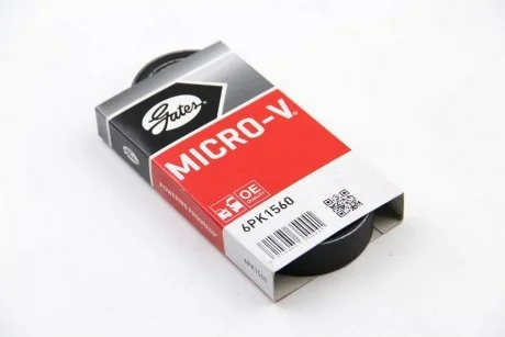 Пасок поліклиновий /1565 Gates 6PK1560