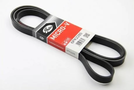 Пасок поліклиновий /2290 Gates 6PK2285