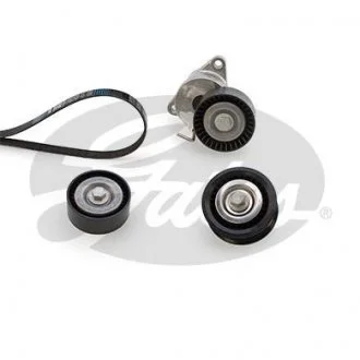 Комплект поликлинових ременів (з роликами) CHEVROLET MALIBU, OPEL INSIGNIA A, INSIGNIA A COUNTRY 2.0D 07.08- Gates K016PK1853XS