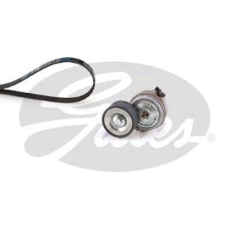 Комплект поліклинового ременя (із натягувачем) MAN CLA, HOCL, LION S INTERCITY, LION´S CITY, LION´S CLASSIC, NL, NM, SL II, SÜ, TGA, TGL I, TGL II, TGM I, TGM II D0826LOH10-D0836LUH51 06.96- Gates K018PK1275HD