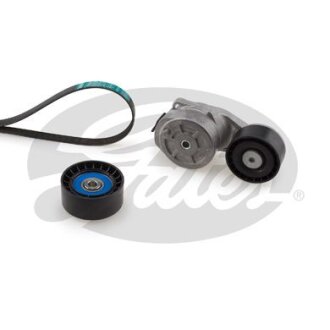 Комплект поліклинового ременя (із натягувачем) SCANIA G I, P I, R I, T DC09.109-DT12.18 01.03-05.19 Gates K018PK1890HD