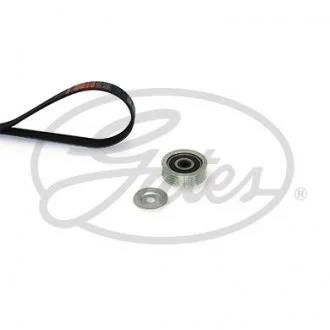 Комплект поликлинових ременів (з роликами) FIAT SEDICI SUBARU JUSTY III SUZUKI IGNIS I, IGNIS II, SWIFT III, SX4 S-CROSS, VITARA 1.3-1.6 09.03- Gates K024PK803