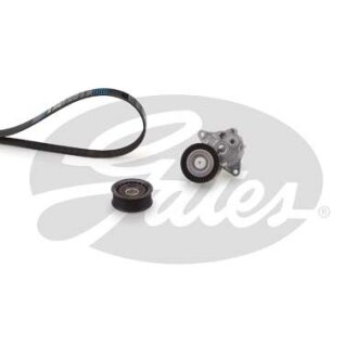 Комплект поликлинових ременів (з роликами) MERCEDES C T-MODEL (S202), C (W202), E T-MODEL (S210), E (VF210), E (W210), G (W461), M (W163) 2.1D/2.2D/2.7D 09.97-12.06 Gates K166PK2270